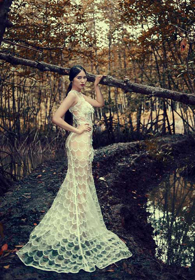 “Gái quê” Lê Thị Phương "lột xác", diện váy xuyên thấu nóng bỏng ảnh 5