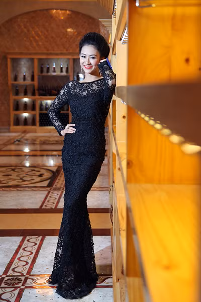 Thí sinh Hoa hậu Đại dương lộng lẫy trong trang phục dạ hội ảnh 2