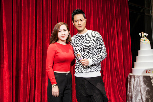 Trâm Ruco mừng sinh nhật ngôi sao Hồng Kông Trịnh Gia Dĩnh ảnh 4