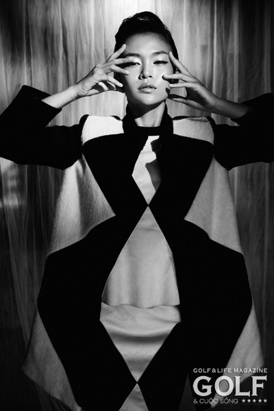 Mâu Thủy xuất hiện ấn tượng trên tạp chí Golf ảnh 5