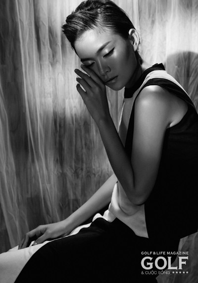 Mâu Thủy xuất hiện ấn tượng trên tạp chí Golf ảnh 4