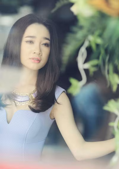 Hot girl “Quả tim máu” dịu dàng như nàng công chúa trong vườn xinh ảnh 3