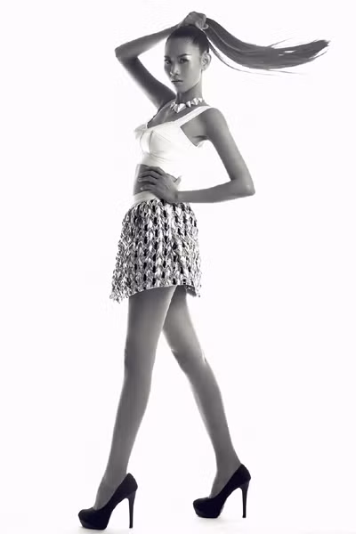 “Hy sinh” 10 kg với quyết tâm chiến thắng Vietnam’s Next Top Model 2014 ảnh 4