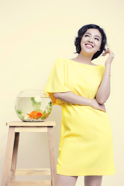 Lê Khánh xuất hiện trẻ đẹp sau khi giảm cân ảnh 6 Lê Khánh xuất hiện trẻ đẹp sau khi giảm cân ảnh 6