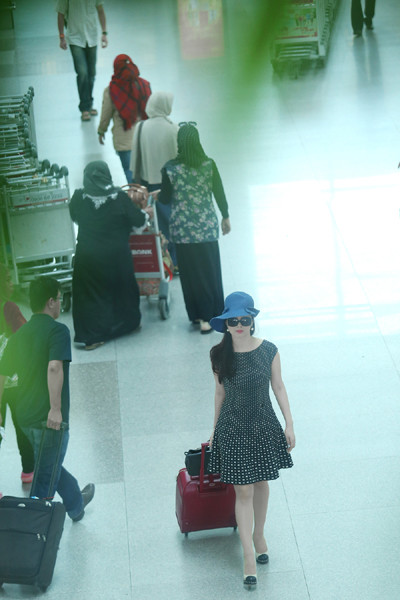 Hoa hậu Giáng My lên đường sang Ý làm MC ảnh 7