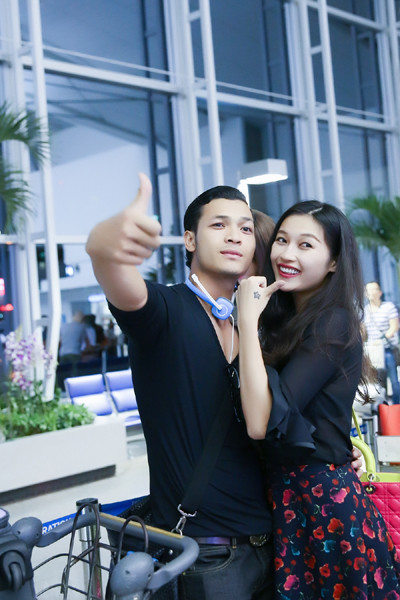 Dàn Hoa hậu và người mẫu Việt hội ngộ sân bay lên đường sang Ý ảnh 6 Dàn Hoa hậu và người mẫu Việt hội ngộ sân bay lên đường sang Ý ảnh 6