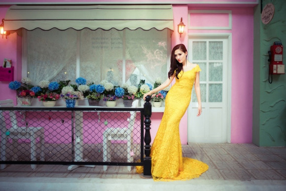 Dương Hiểu Ngọc khoe đường cong chữ S trong trang phục “nàng tiên cá” ảnh 9