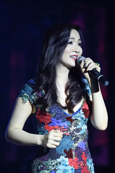 Hoa hậu Giáng My khoe giọng hát mượt mà trong đêm nhạc từ thiện ảnh 2