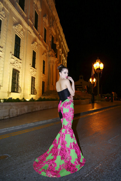 Quách An An “đọ sắc” cùng tân Hoa hậu châu Á tại Mỹ Jennifer Chung ảnh 6