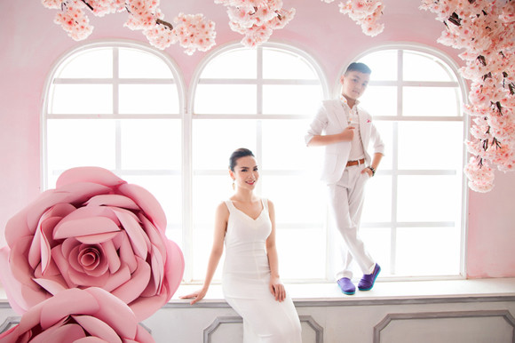 Yến Trang khoe sắc kiêu sa bên học trò cưng ảnh 5