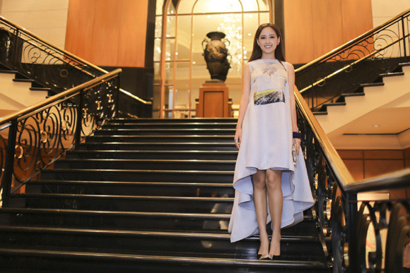 Hoa hậu Mai Phương Thuý xuất hiện nổi bật tại sự kiện lớn của châu Á ảnh 5 Hoa hậu Mai Phương Thuý xuất hiện nổi bật tại sự kiện lớn của châu Á ảnh 5