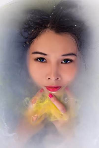 Người mẫu Xuân Thuỳ cực ấn tượng với nước màu ảnh 4