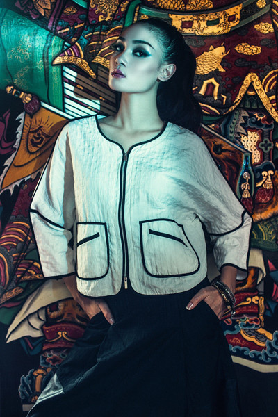 Thùy Trang Next Top Model quyến rũ với hương sắc mùa thu ảnh 5