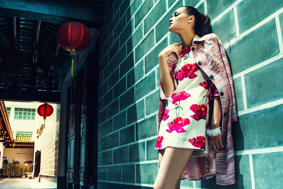 Thùy Trang Next Top Model quyến rũ với hương sắc mùa thu ảnh 4