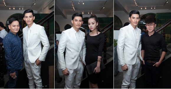 Nghệ sỹ Việt đến ủng hộ Nam vương châu Á diễn thời trang tại Việt Nam ảnh 7