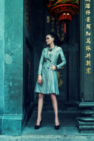 Thùy Trang Next Top Model quyến rũ với hương sắc mùa thu ảnh 2