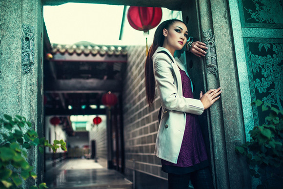 Thùy Trang Next Top Model quyến rũ với hương sắc mùa thu ảnh 1