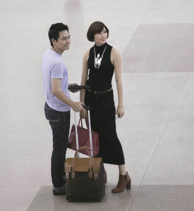 Người mẫu Trang “lạ” xuất ngoại cùng MC Phan Anh ảnh 12