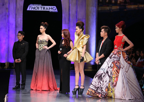 Lý Giám Tiền đăng quang quán quân Project Runway Vietnam 2014 ảnh 4
