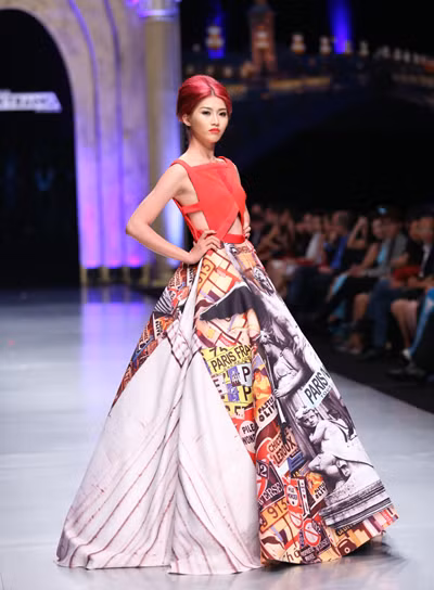 Lý Giám Tiền đăng quang quán quân Project Runway Vietnam 2014 ảnh 3