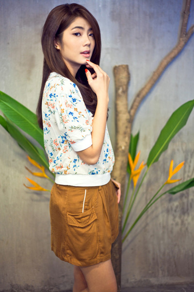 Người mẫu Phương Linh rạng rỡ với trang phục mùa hè ảnh 3 Người mẫu Phương Linh rạng rỡ với trang phục mùa hè ảnh 3