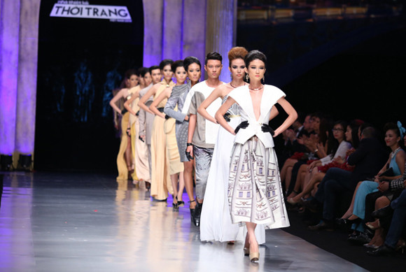 Lý Giám Tiền đăng quang quán quân Project Runway Vietnam 2014 ảnh 10