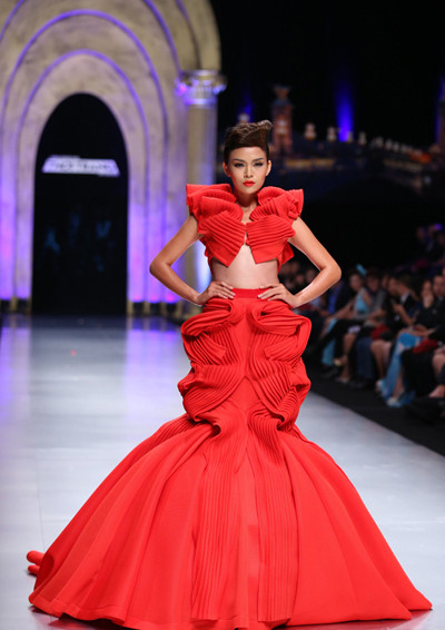 Lý Giám Tiền đăng quang quán quân Project Runway Vietnam 2014 ảnh 2