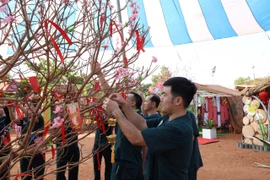 Không gian Tết Việt nơi tuyến đầu gìn giữ hoà bình