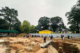 Xác định chính xác quy mô nền điện Kính Thiên, mở ra hướng phục dựng khả thi