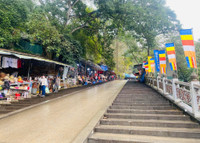 Khung cảnh vắng vẻ của chùa Hương trước giờ chính thức mở cửa trở lại