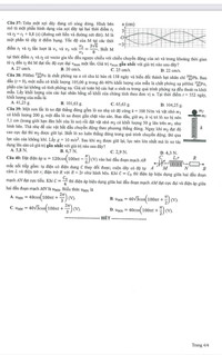 Đáp án gợi ý 9 đề thi minh họa kỳ thi tốt nghiệp THPT 1023