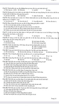 Đáp án gợi ý 9 đề thi minh họa kỳ thi tốt nghiệp THPT 1023