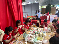 Hào hứng trải nghiệm tại Ngày hội công nghệ thông tin và STEM Hà Nội