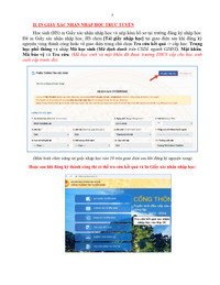 Sở GD-ĐT Hà Nội hướng dẫn các mốc thời gian quan trọng xác nhận nhập học lớp 10