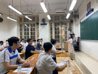 Hà Nội: Thời tiết thuận lợi trong ngày đầu diễn ra kỳ thi vào lớp 10 đông nhất cả nước 