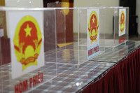 [Ảnh] ĐHQG Hà Nội lên phương án đảm bảo an toàn cho 900 sinh viên tham gia bầu cử