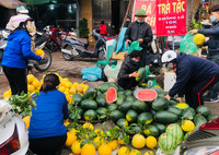 [Ảnh] 29 Tết nắng đẹp, chợ chật như nêm