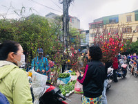 [Ảnh] 29 Tết nắng đẹp, chợ chật như nêm