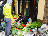 [Ảnh] 29 Tết nắng đẹp, chợ chật như nêm