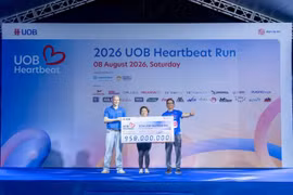 Giải chạy bộ UOB Heartbeat Run 2026 gây quỹ hơn 950 triệu đồng 