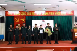 Thành lập Chi bộ Đảng Đơn vị Cảnh sát gìn giữ hòa bình Liên hợp quốc số 1 Bộ Công an