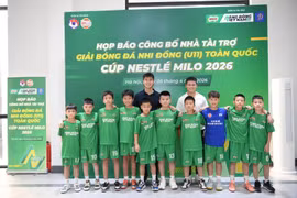 Nestle’ MILO tiếp tục đồng hành cùng Giải Bóng đá Nhi đồng toàn quốc 2026