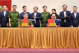 Bộ Nông nghiệp và Môi trường ký kết Biên bản ghi nhớ chia sẻ dữ liệu với Bộ Công an