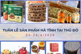 Tuần lễ sản phẩm Hà Tĩnh tại Thủ đô