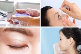 Sử dụng nước nhỏ mắt có chứa dưỡng chất an toàn và hiệu quả 