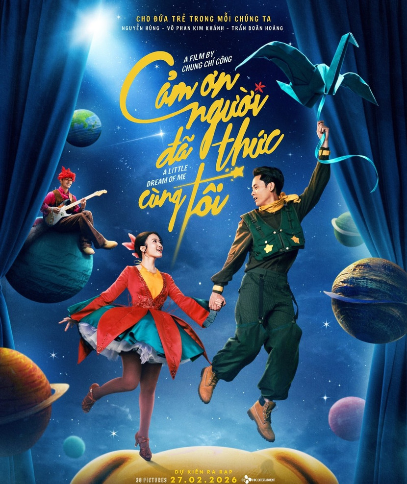 Poster phim "Cảm ơn người đã thức cùng tôi"