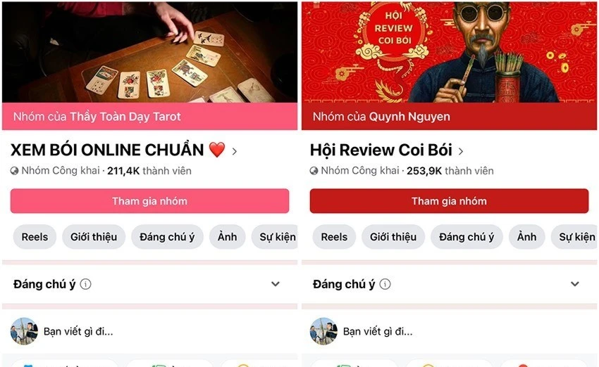 Bẫy lừa 'mở cung tài lộc', 'đổi vía giải hạn' trên mạng