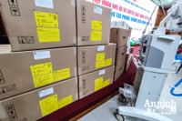 [ẢNH] Cận cảnh những trang thiết bị y tế doanh nghiệp ủng hộ TP Hà Nội