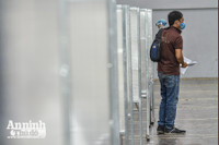 [ẢNH] Hà Nội trưng dụng nhà thi đấu 2.000 chỗ làm điểm tiêm vaccine Covid-19