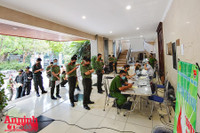 Thứ trưởng Bộ Công an và Giám đốc CATP Hà Nội hiến máu cứu người, chung tay đẩy lùi Covid-19